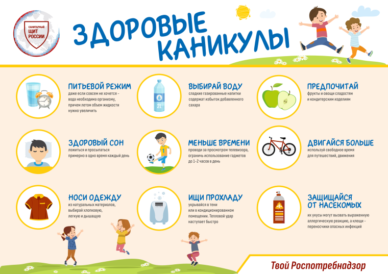 ЗДОРОВЫЕ КАНИКУЛЫ.